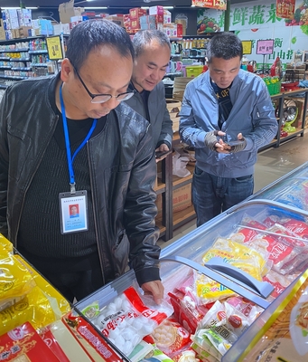 理公港鎮開展元宵節食品安全專項檢查，保障節日食品銷售安全